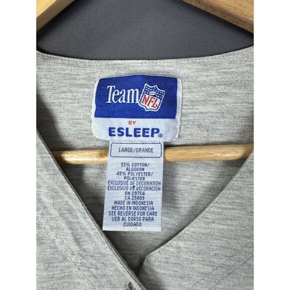 Vintage 90's Green Bay Packers NFL Football Jersey Sleep Grey Large Shirt - Picture 8 of 10